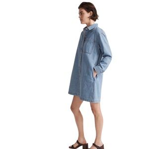 Madewell Oversized Denim Mini Dress